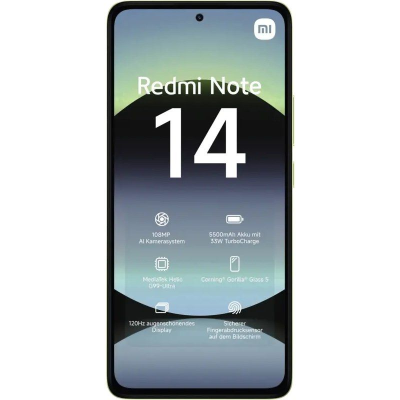 Smartphone Xiaomi Redmi Note 14 6GB/ 128GB/ 6.67'/ Verde