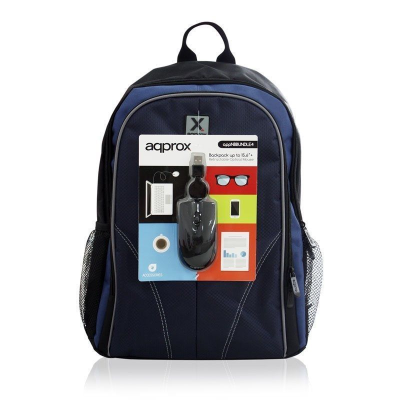 MOCHILA + RATÓN APPROX APPNBBUNDLE4 - HASTA 15.6'/39.62CM -