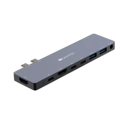 Docking USB Tipo-C para MacBook Canyon CNS-TDS08DG/ 2xUSB/