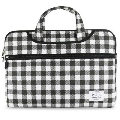 Funda E-vitta Chequered para Portátiles hasta 13.3'/ Blanca/