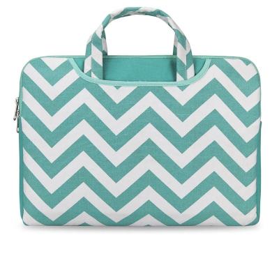 FUNDA E-VITTA CHEVRON TURQUESA - PARA PORTÁTILES HASTA