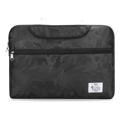 FUNDA E-VITTA CAMUFLAJE NEGRO - PARA PORTÁTILES HASTA