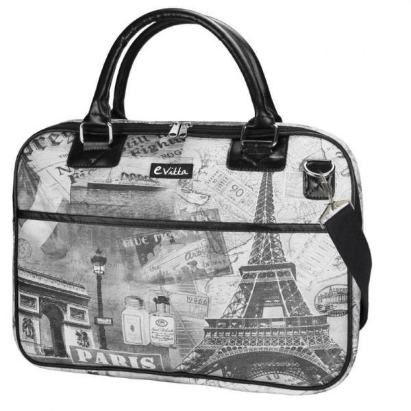 MALETIN E-VITTA TRENDY PARIS - PARA PORTATILES 15.4'-16'/39.1-40.64CM - INTERIOR ACOLCHADO Y REFORZADO - BOLSILLO EXTERIOR - COR