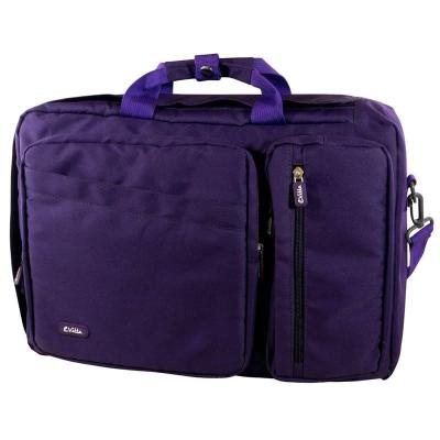 MALETÍN E-VITTA VERSATILE PURPLE - PARA PORTÁTILES HASTA