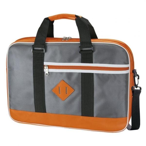 MALETÍN E-VITTA LOOKER NARANJA - PARA PORTÁTILES 15.4'-16'/39.1-40.64CM - BOLSILLO EXTERIOR - INTERIOR ACOLCHADO Y REFORZADO 2 C