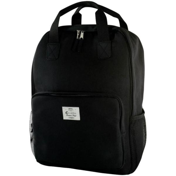 MOCHILA E-VITTA STYLE BLACK - PARA PORTÁTILES HASTA 15,4'-16'/39.11-40.64CM - INTERIOR ACOLCHADO - 2 COMPARTIMENTOS + 2 BOLSILLO