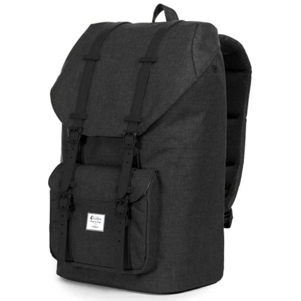 MOCHILA E-VITTA TOURISTER BLACK - PARA PORTÁTILES HASTA 15,4'-16'/39.11-40.64CM - PANEL TRASERO ACOLCHADO - CIERRE SUPERIOR CON 