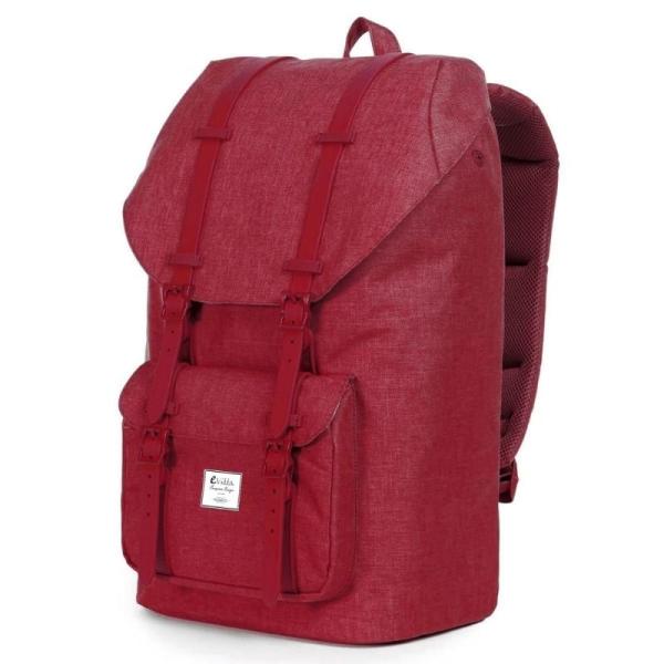 MOCHILA E-VITTA TOURISTER DARK RED - PARA PORTÁTILES HASTA 15,4'-16'/39.11-40.64CM - PANEL TRASERO ACOLCHADO - CIERRE SUPERIOR C