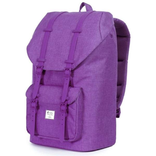 MOCHILA E-VITTA TOURISTER PURPLE - PARA PORTÁTILES HASTA 15,4'-16'/39.11-40.64CM - PANEL TRASERO ACOLCHADO - CIERRE SUPERIOR CON