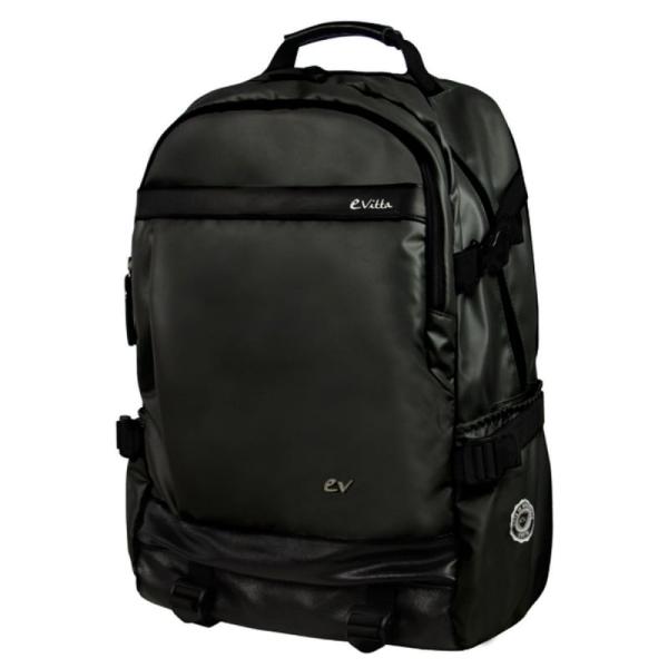 MOCHILA E-VITTA S GEAR BLACK - PARA PORTÁTILES HASTA 15.4'-16'/39.1-40.64CM - IMPERMEABLE - CORREA SUJECIÓN FRONTAL - PANEL TRAS