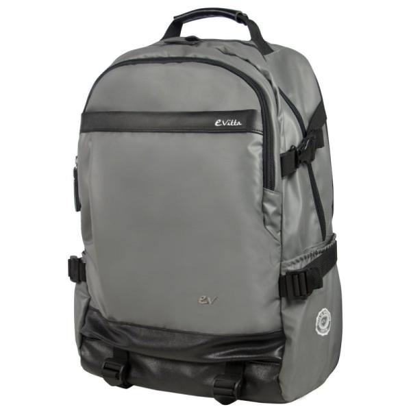 MOCHILA E-VITTA S GEAR GRIS - PARA PORTÁTILES HASTA 15.4'-16'/39.1-40.64CM - IMPERMEABLE - CORREA SUJECIÓN FRONTAL - PANEL TRASE