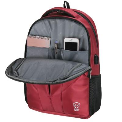 MOCHILA E-VITTA CITYJET ROJA - PARA PORTÁTILES HASTA