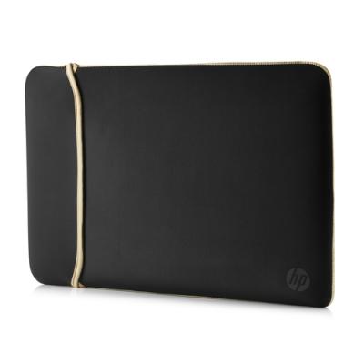 Funda HP 2UF59AA para Portátiles hasta 14'/ Negra y Dorada