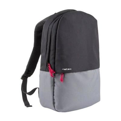 MOCHILA NATEC NTO-1123 GAUR BLACK GREY - 11 L - PARA PORTATILES