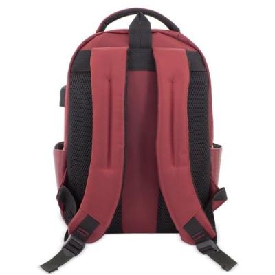 Mochila Pierre Delone G-199 Astoria Burdeos para Portátiles