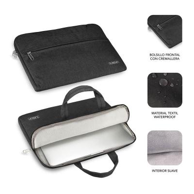 Funda Subblim Business para Portátiles hasta 14'/ Negra