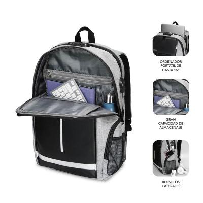 Mochila Subblim Business Lock para Portátiles hasta 16'/ Puerto