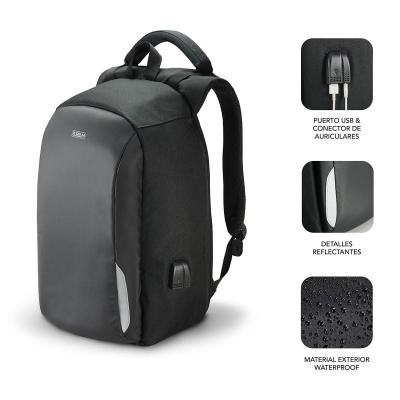 Mochila Subblim Secure Antitheft para Portátiles hasta 16'/