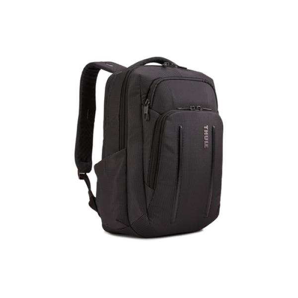 MOCHILA THULE CROSSOVER 2 BACKPACK BLACK - 20L - PARA PORTÁTILES HASTA 14'/35.5CM - BOLSILLO CON BLOQUEO RFID - GESTIÓN DE CABLE