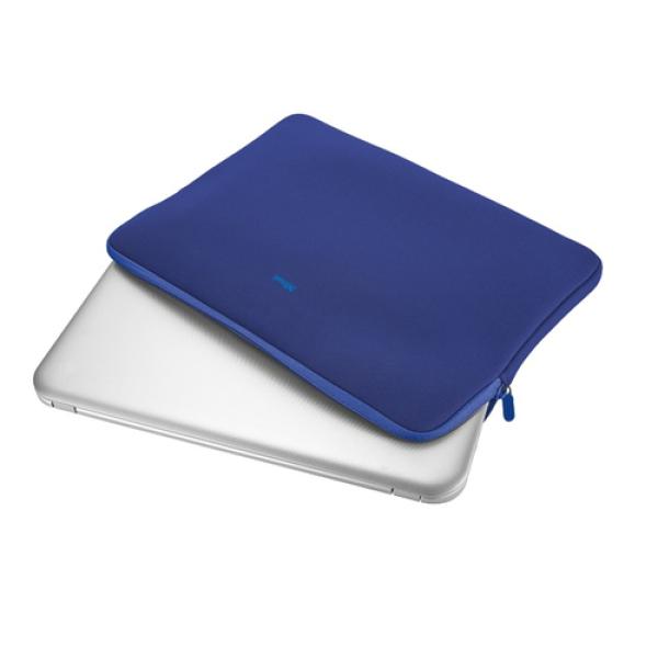 FUNDA DE PORTATIL TRUST PRIMO SLEEVE/AZUL/HASTA 15.6'/39.6CM - NEOPRENO VISCOELASTICO - DISEÑO DELGADO - SUAVE Y LIGERA