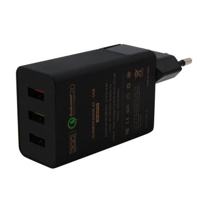 Cargador de Pared 3GO ALMUSB3QC/ 3xUSB/ 2.4A