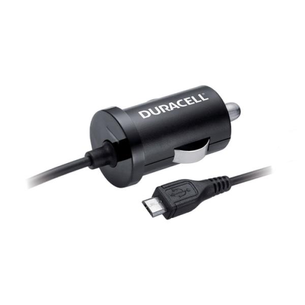 Cargador de Coche Duracell DR5005A/ 1xMicroUSB/ 1A