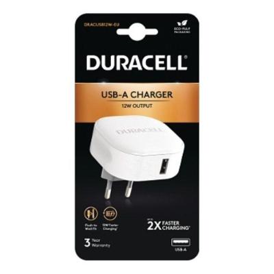 Cargador de Pared Duracell DRACUSB12W/ 1xUSB/ 2.4A