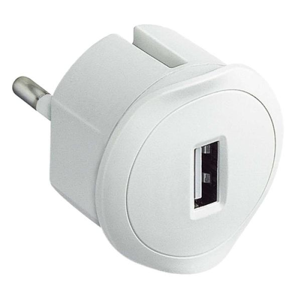 Cargador de Pared Legrand 050680/ 1xUSB/ 1.5A