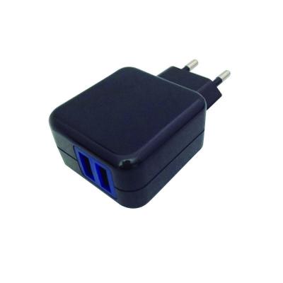 Cargador de Pared Leotec LECTAB2USB/ 2xUSB/ 2.1A