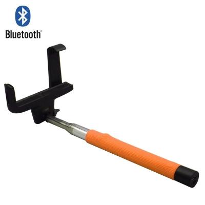 PALO SELFIE LEOTEC NARANJA MONOPOD BLUETOOTH EN MANGO 22-102CM