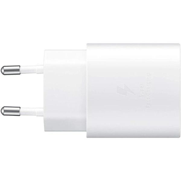 Cargador de Pared Samsung EP-TA800NWEGEU/ 1 USB-C/ 25W/ Formato Bulk