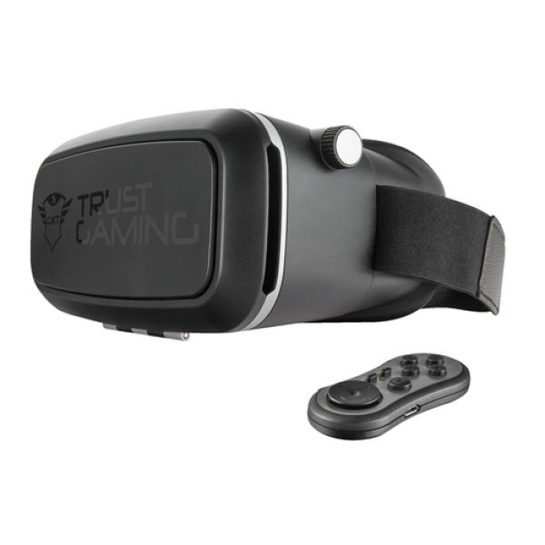 GAFAS DE REALIDAD VIRTUAL TRUST GXT720 3D  - COMPATIBLES CON SMARTPHONES HASTA 6'/15.24CM - DISTANCIA FOCO Y PUPILA AJUSTABLES -