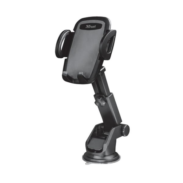 SOPORTE UNIVERSAL TRUST TELESCÓPICO 21998 - PARA SMARTPHONES MOVILES HASTA 6'/15.24CM - EXTENSIBLE HASTA 13CM - ÁNGULO AJUSTABLE