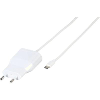 CARGADOR DE PARED VIVANCO 38345 - CONECTOR MICRO USB - 1.2A -