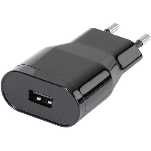 CARGADOR DE PARED VIVANCO 38347 - CONECTOR MICRO USB - 1A - NEGRO