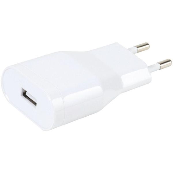 CARGADOR DE PARED VIVANCO 38348 - CONECTOR MICRO USB - 1A - BLANCO