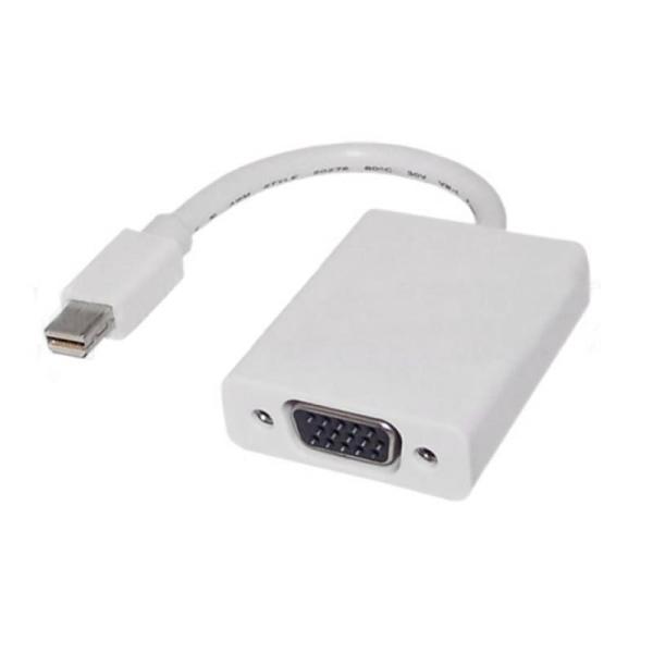 ADAPTADOR VGA A MINI DISPLAYPORT 3GO CMINIDP-VGA - RESOLUCIÓN 1920X1200 / 1080P - 1 METRO