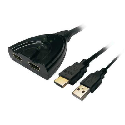 Duplicador HDMI Aisens A123-0128/ 2 HDMI Hembra - HDMI Macho -