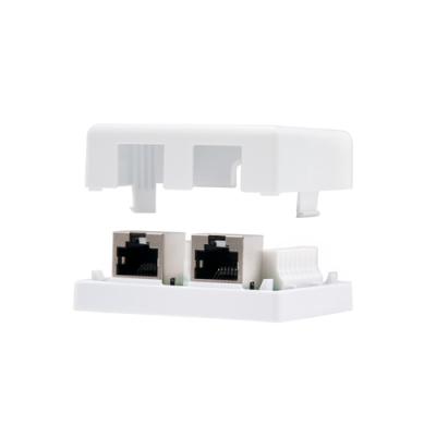 ROSETA DE SUPERFICIE RJ45 NANOCABLE 10.21.1102 - CAT 5E FTP - 2