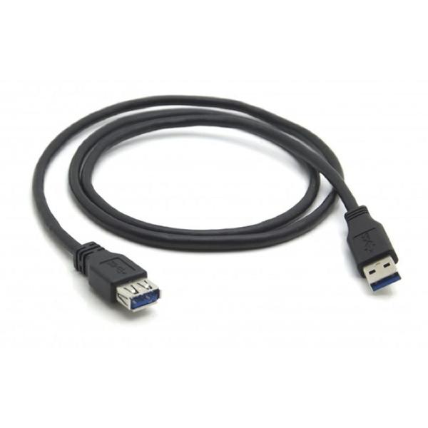 CABLE ALARGADOR GEBL CU3342630 USB 3.0 TIPO A MACHO-A HEMBRA - 3 METROS - NEGRO