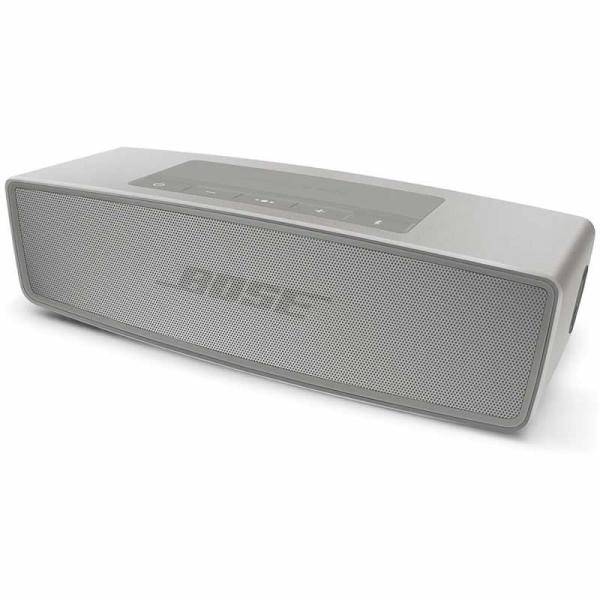 ALTAVOZ BLUETOOTH BOSE SOUNDLINK MINI II PERLA - GRAVES PROFUNDOS - BASE DE CARGA - BAT. 1600MAH - FUNC. MANOS LIBRES