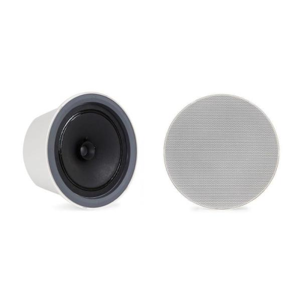 PAREJA DE ALTAVOCES TECHO CON RECEPTOR BLUETOOTH FONESTAR KS-11B - AMPLIFICADOR INTEGRADO 2*5W - ENTRADAS AUX/EUROBLOCK - BLANCO