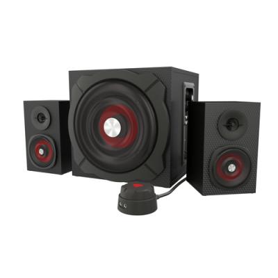 ALTAVOCES 2.1 GÉNESIS HELIUM 600 BLACK/RED - 60W RMS -