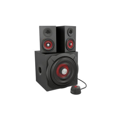 ALTAVOCES 2.1 GÉNESIS HELIUM 600 BLACK/RED - 60W RMS -