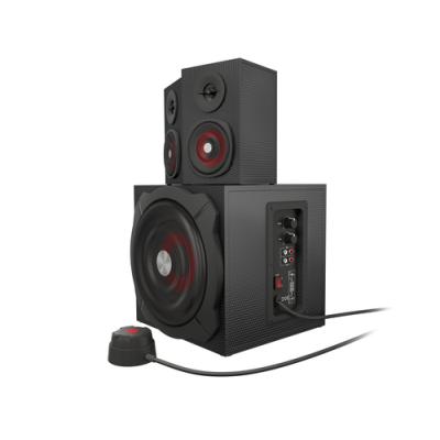 ALTAVOCES 2.1 GÉNESIS HELIUM 600 BLACK/RED - 60W RMS -