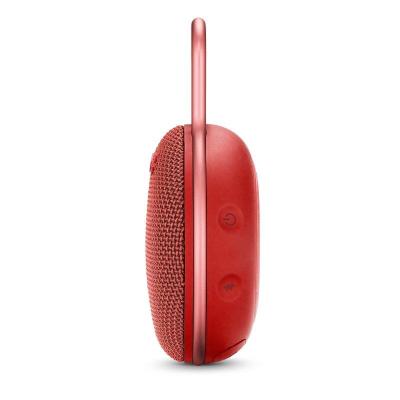 Altavoz con Bluetooth JBL Clip 3/ 3.3W/ 1.0/ Rojo