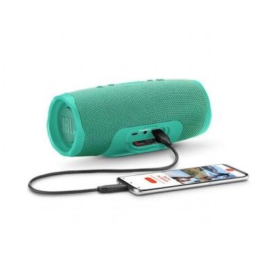 Altavoz con Bluetooth JBL Charge 4/ 30W/ 1.0/ Verde Azulado