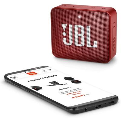 Altavoz con Bluetooth JBL GO 2/ 3W/ 1.0/ Rojo