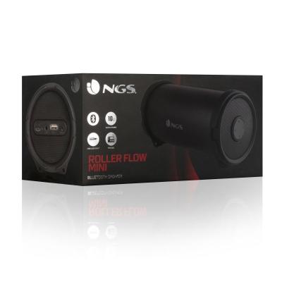 ALTAVOZ BLUETOOTH NGS ROLLER FLOW MINI - 10W - RADIO FM - AUX