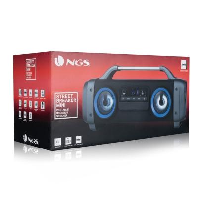 ALTAVOZ PORTÁTIL NGS BOOMBOX STREET BREAKER MINI - 100W - BT -